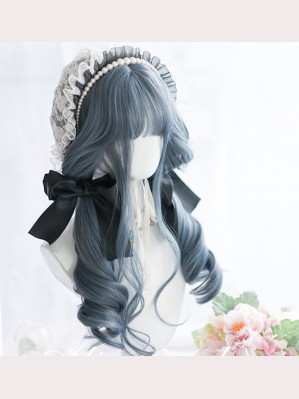 Puppeteer Gray Blue Lolita Wig (AG05)